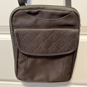 Travelon Anti-theft Signature Quilted Small  Pouch Crossbody army green RFID